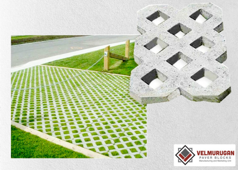Conventional Grass Texture Paver Blocks