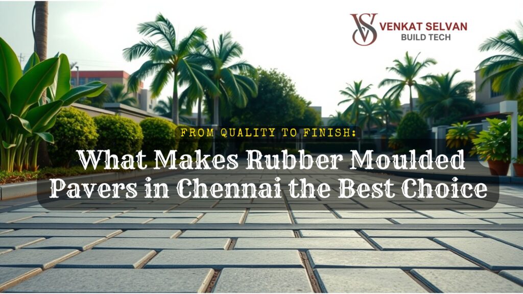 Rubber moulded pavers in chennai