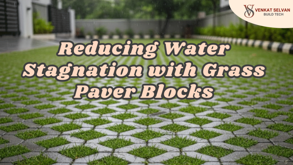 Grass Paver Blocks for Drainage