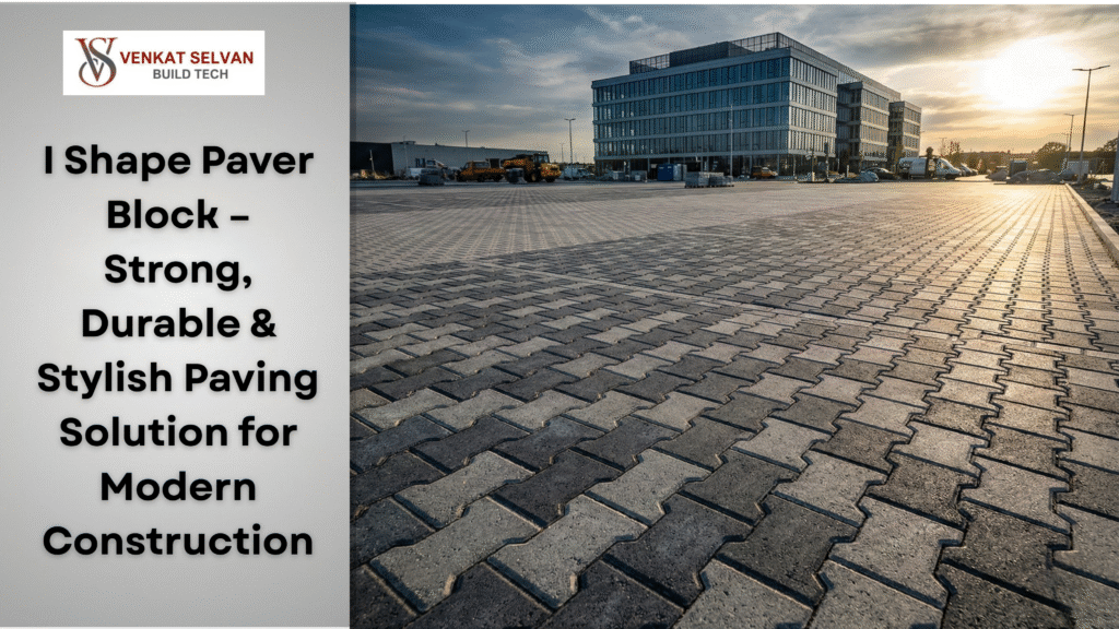 I Shape Paver Block