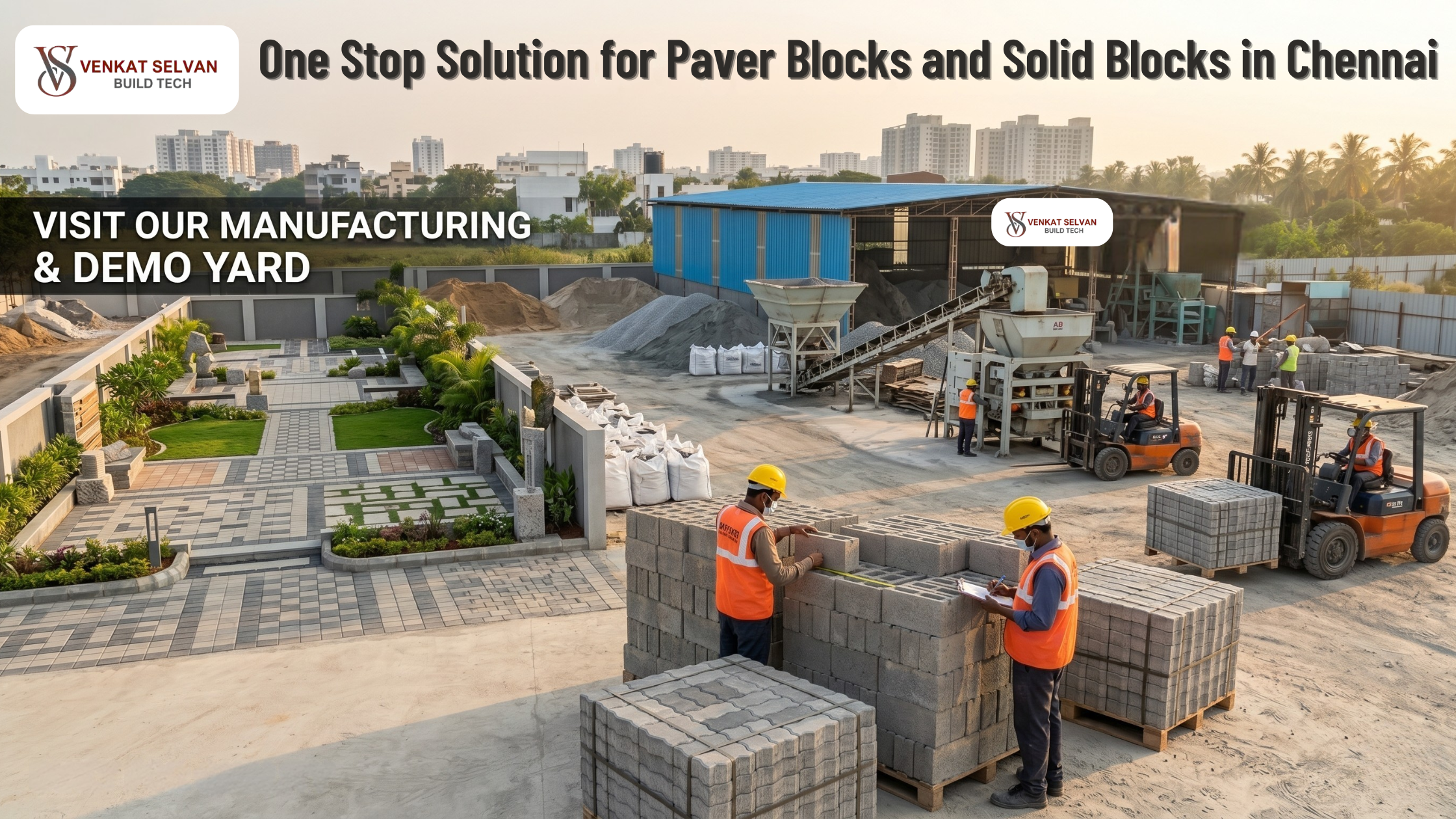 Paver Blocks and Solid Blocks In Chennai